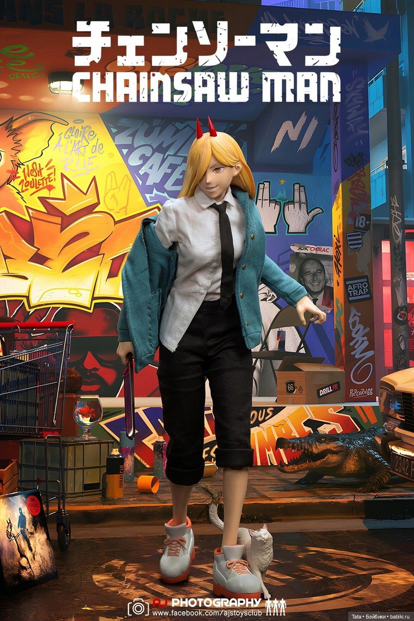 Фигурка Chainsaw Man Power от Threezero (фото 3)