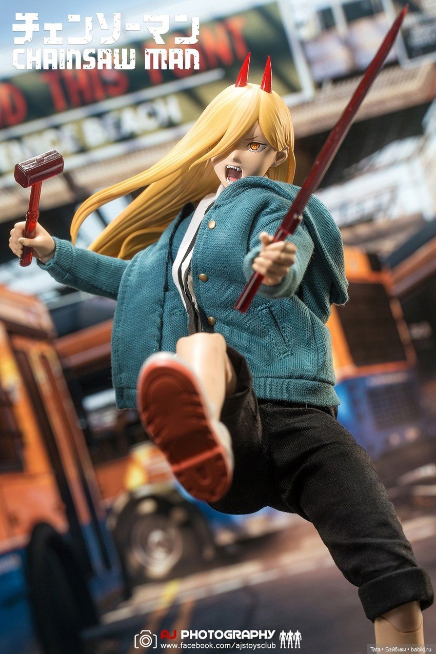 Фигурка Chainsaw Man Power от Threezero (фото 7)
