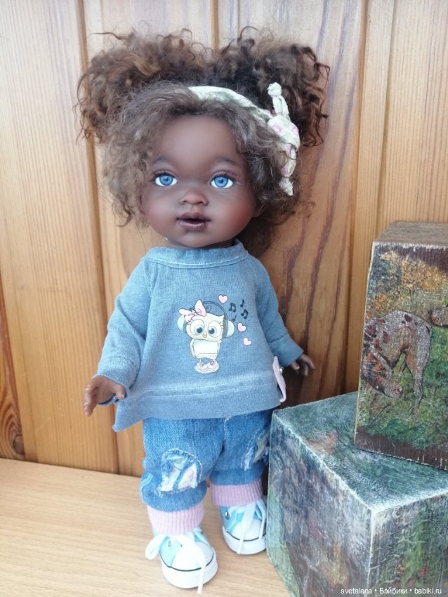 Малышки подружки ООАК — ООАК Paola Reina (Паола Рейна) и испанских кукол: перерисовка (фото 7)