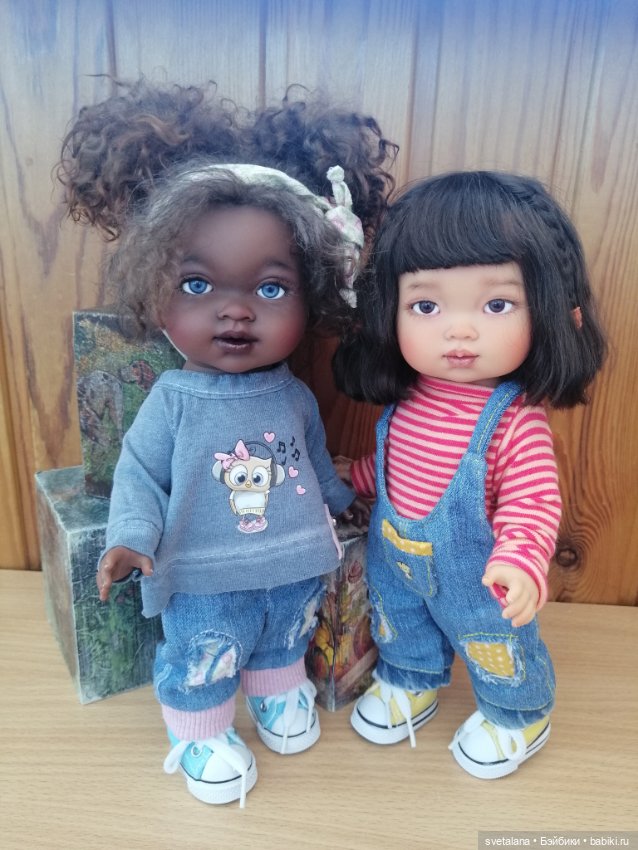 Малышки подружки ООАК — ООАК Paola Reina (Паола Рейна) и испанских кукол: перерисовка (фото 4)