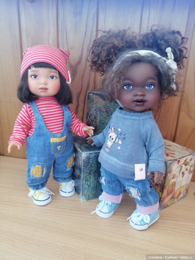 Малышки подружки ООАК — ООАК Paola Reina (Паола Рейна) и испанских кукол: перерисовка (фото 9)