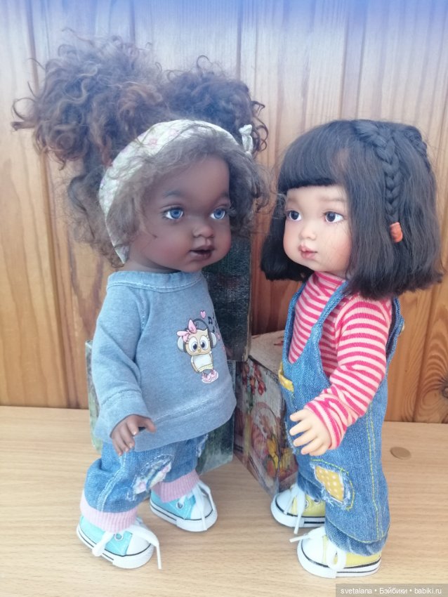 Малышки подружки ООАК — ООАК Paola Reina (Паола Рейна) и испанских кукол: перерисовка (фото 3)