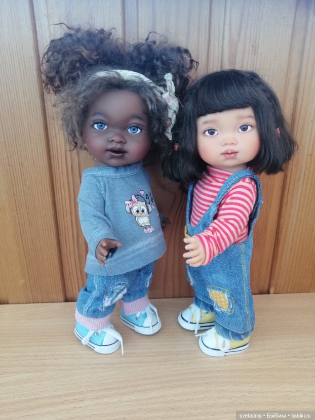 Малышки подружки ООАК — ООАК Paola Reina (Паола Рейна) и испанских кукол: перерисовка (фото 2)