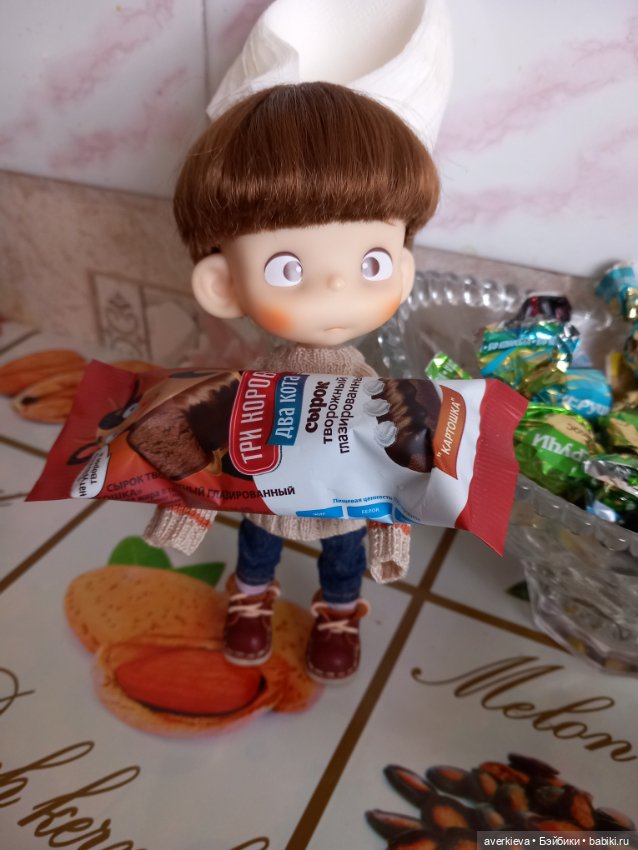 По кофейку — Куклы Pututu (Путуту): дизайнерский винил (фото 8)