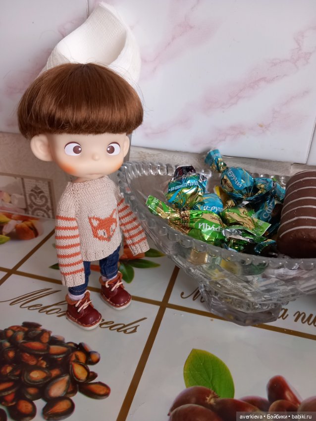 По кофейку — Куклы Pututu (Путуту): дизайнерский винил (фото 3)