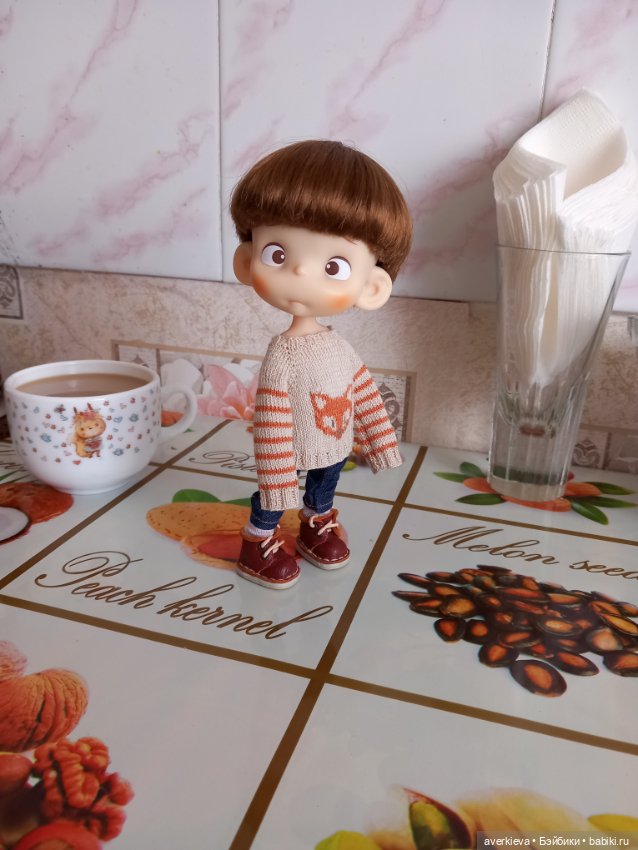 По кофейку — Куклы Pututu (Путуту): дизайнерский винил (фото 5)