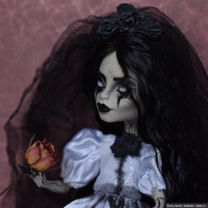 Плакальщица — ООАК Monster High и Ever After High: репейнт (фото 4)