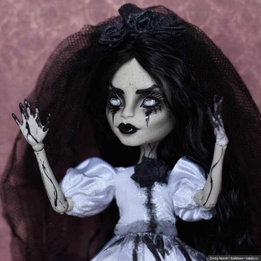 Плакальщица — ООАК Monster High и Ever After High: репейнт (фото 3)