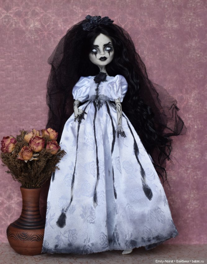 Плакальщица — ООАК Monster High и Ever After High: репейнт (фото 2)