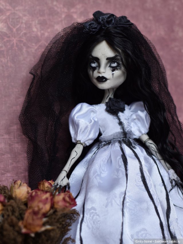 Плакальщица — ООАК Monster High и Ever After High: репейнт (фото 5)