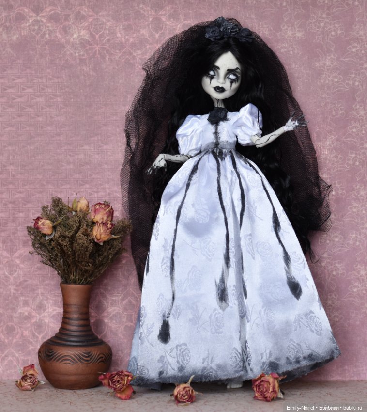 Плакальщица — ООАК Monster High и Ever After High: репейнт (фото 8)