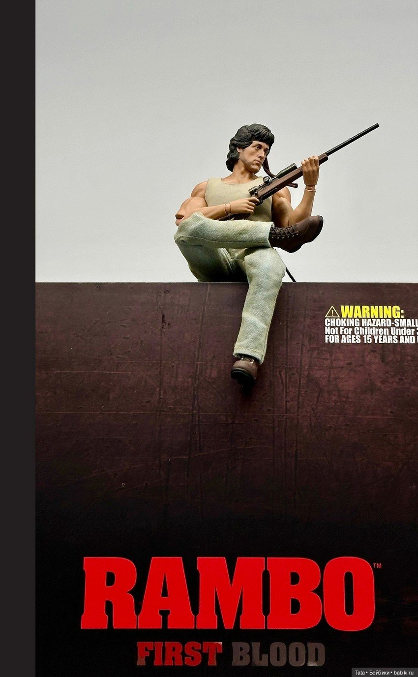 Фигурка Рэмбо в масштабе 1/12 от Hiya Toys (фото 2)