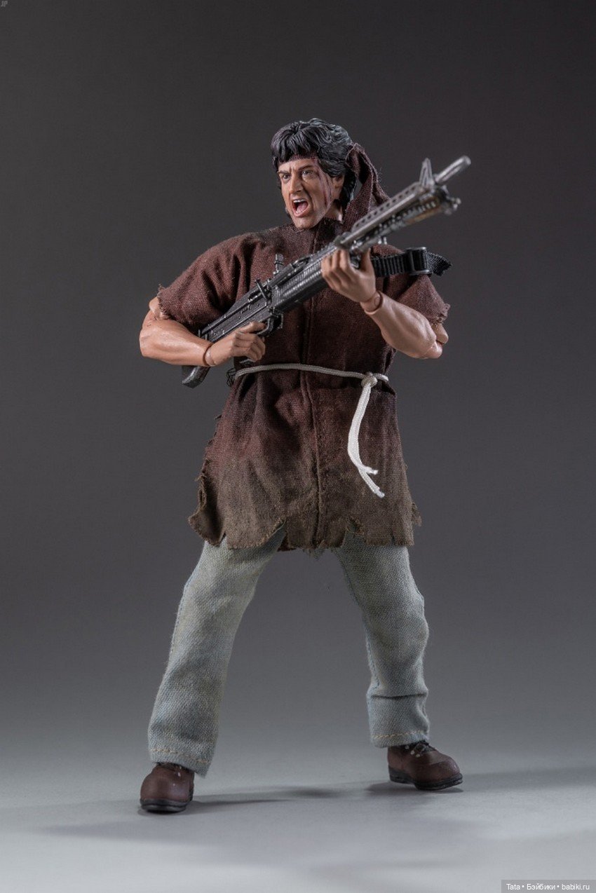 Фигурка Рэмбо в масштабе 1/12 от Hiya Toys (фото 4)