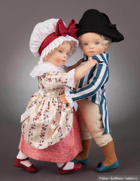 Куклы "GEORGE & MARTHA - ВАШИНГТОН ВАЛЬС" (фото 2)