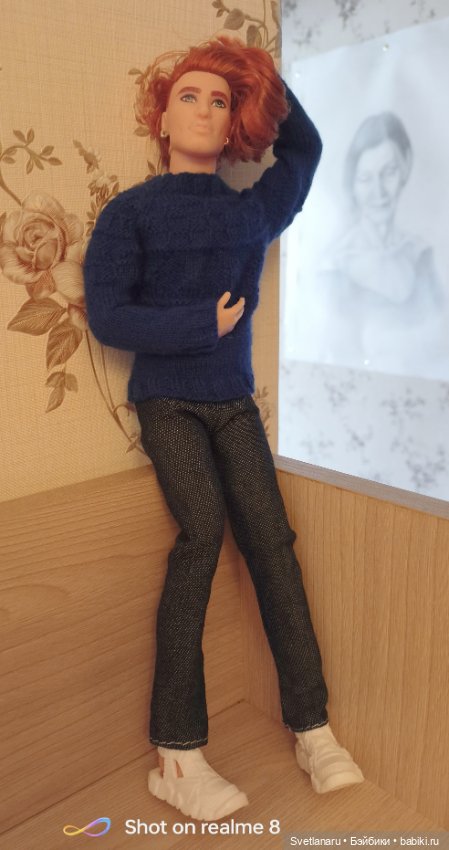 Гернсийский свитер для Кена (фото 7)