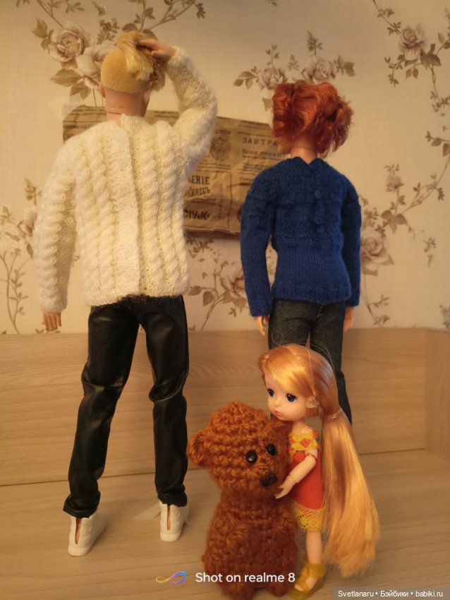 Гернсийский свитер для Кена (фото 6)