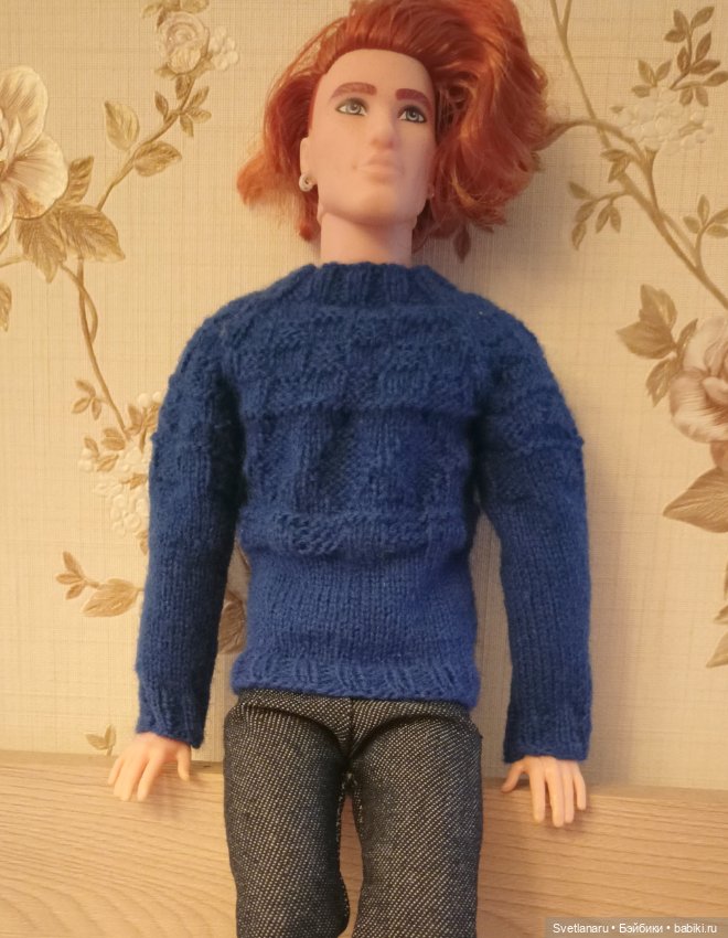 Гернсийский свитер для Кена (фото 8)