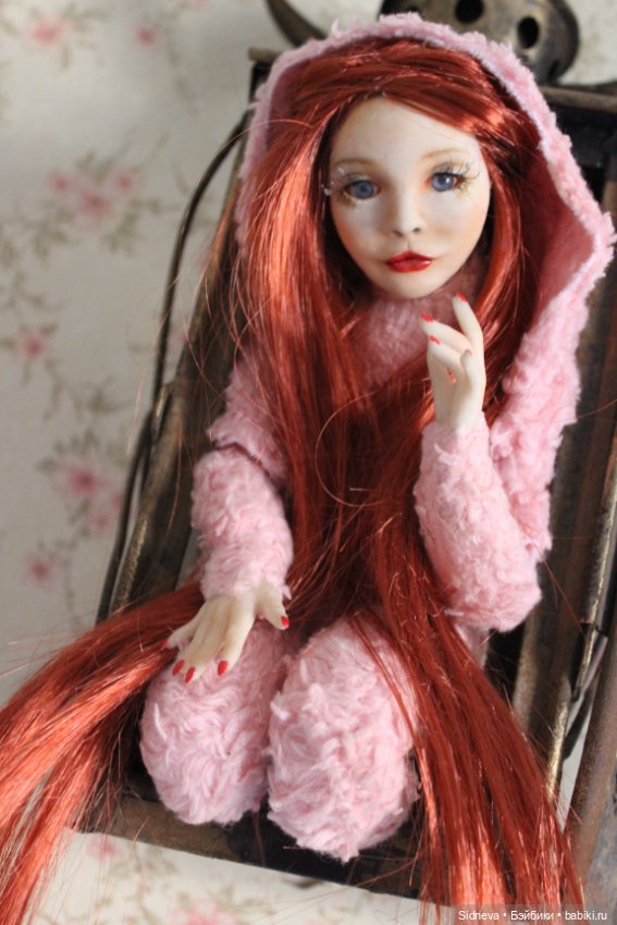 Трое в розовом — Авторские текстильные куклы: Вальдорфские