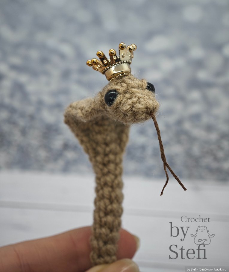 Кобра Лея — Вязаные игрушки и амигуруми: крючком (фото 9)