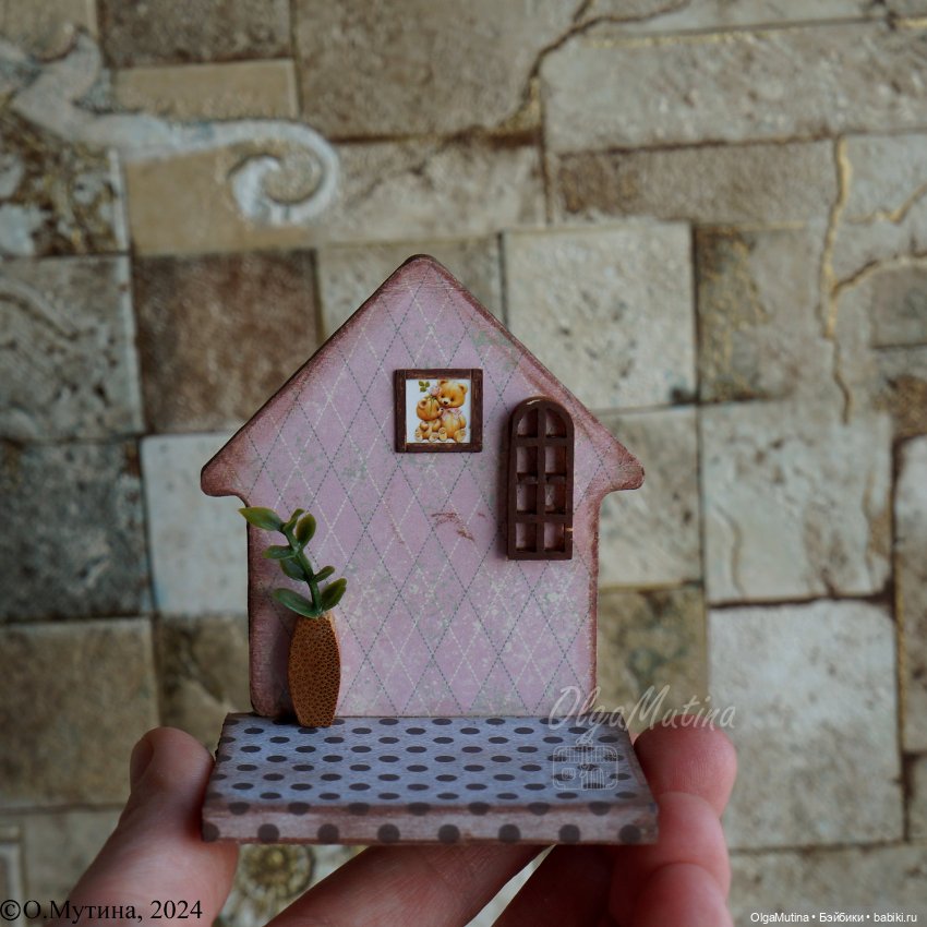 Полочки-витрины для мини кукол и зверят (фото 7)