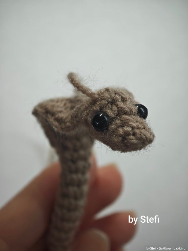 Кобра Лея — Вязаные игрушки и амигуруми: крючком (фото 2)