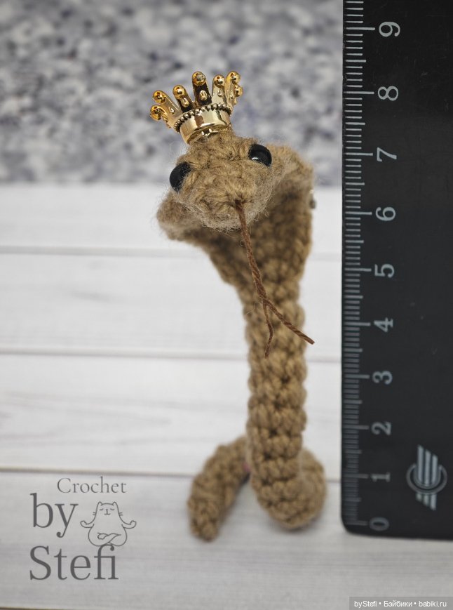 Кобра Лея — Вязаные игрушки и амигуруми: крючком