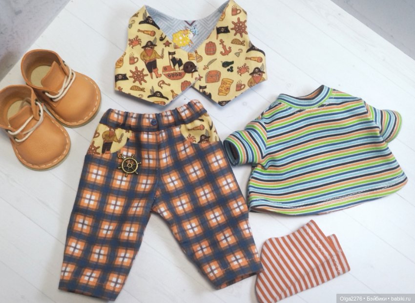 Мальчики Мио — Одежда и обувь для кукол своими руками: фото