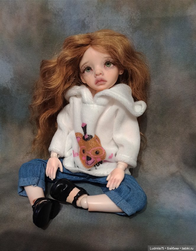 Две девочки — Лепка авторских кукол: полимерная глина