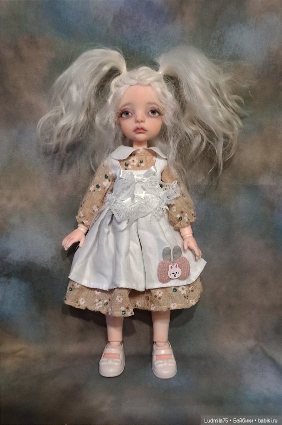 Две девочки — Лепка авторских кукол: полимерная глина