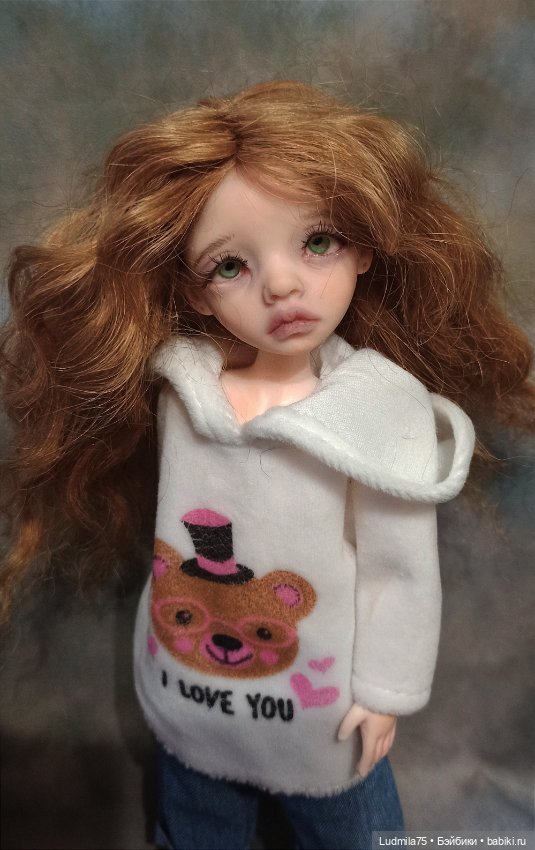 Две девочки — Лепка авторских кукол: полимерная глина (фото 10)