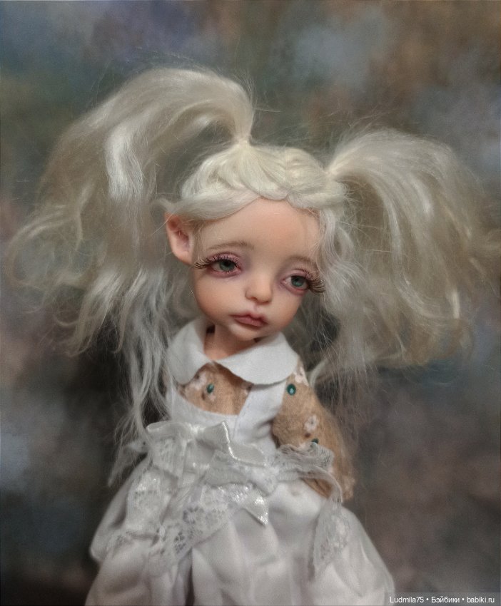 Две девочки — Лепка авторских кукол: полимерная глина