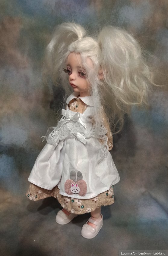 Две девочки — Лепка авторских кукол: полимерная глина