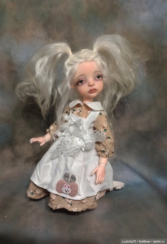 Две девочки — Лепка авторских кукол: полимерная глина