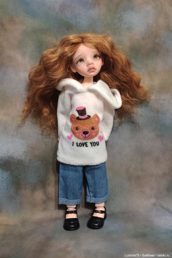 Две девочки — Лепка авторских кукол: полимерная глина