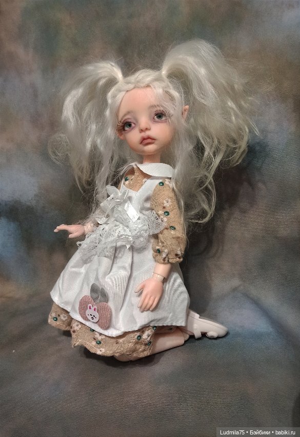 Две девочки — Лепка авторских кукол: полимерная глина