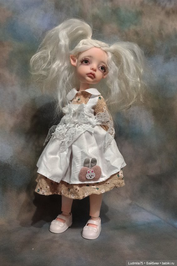 Две девочки — Лепка авторских кукол: полимерная глина