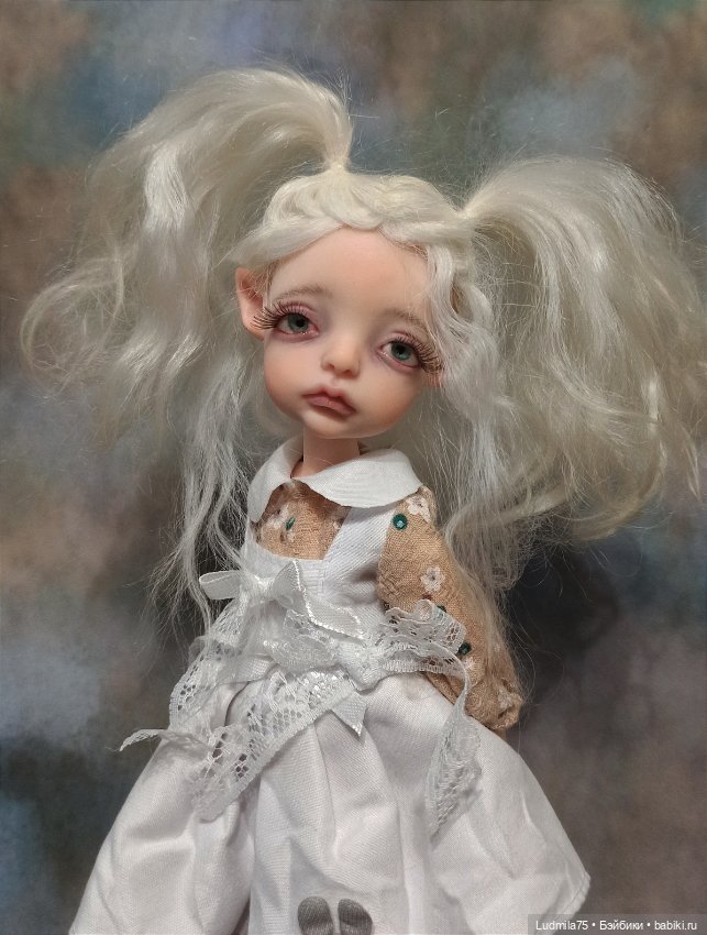 Две девочки — Лепка авторских кукол: полимерная глина