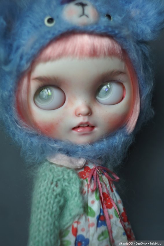 Розовый - нежности цвет — Куклы Blythe (Блайз) ООАК: кастом (фото 3)