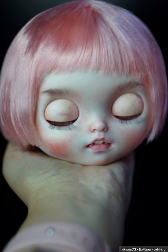 Розовый - нежности цвет — Куклы Blythe (Блайз) ООАК: кастом