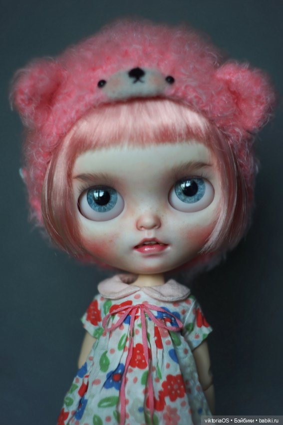 Розовый - нежности цвет — Куклы Blythe (Блайз) ООАК: кастом (фото 2)