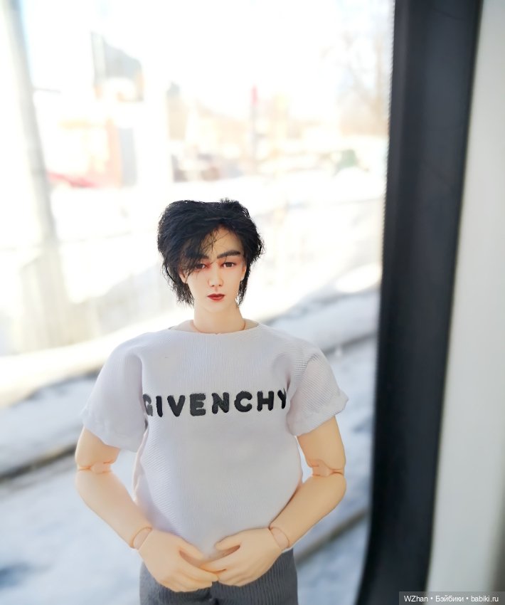 На прогулке — Портретные куклы знаменитостей: звезды кино (фото 4)