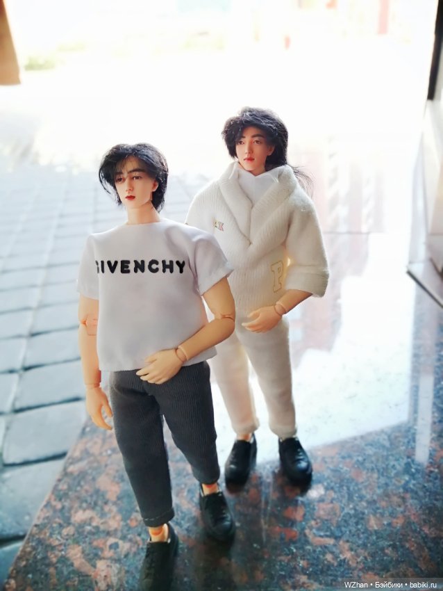 На прогулке — Портретные куклы знаменитостей: звезды кино (фото 2)