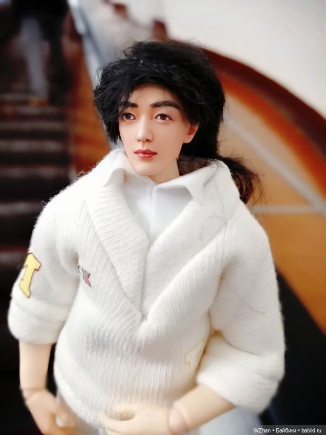 На прогулке — Портретные куклы знаменитостей: звезды кино (фото 7)