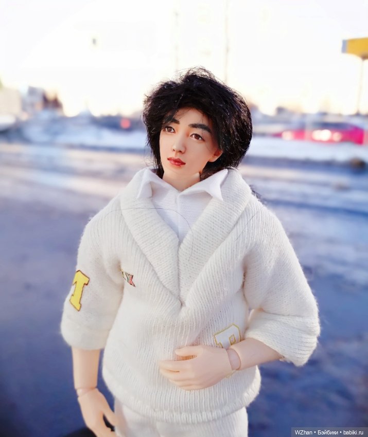 На прогулке — Портретные куклы знаменитостей: звезды кино (фото 3)