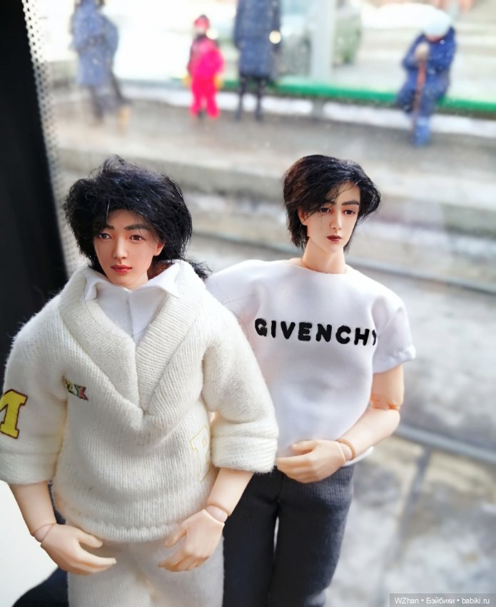 На прогулке — Портретные куклы знаменитостей: звезды кино (фото 5)