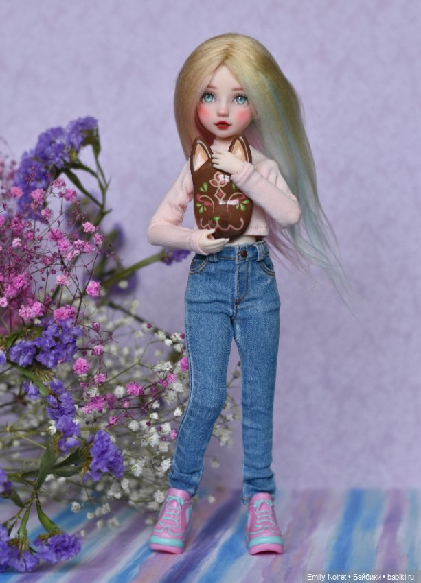 Девочка-весна — ООАК и репейнт игровых кукол: Bratz (фото 5)