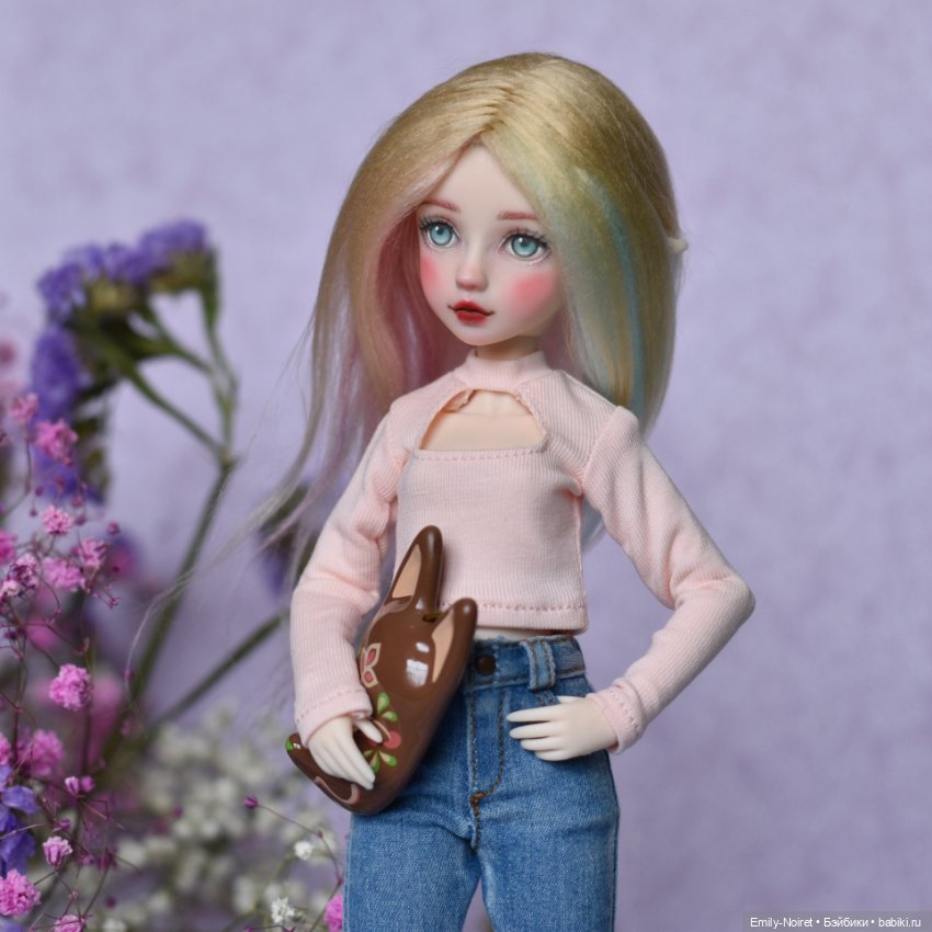 Девочка-весна — ООАК и репейнт игровых кукол: Bratz (фото 2)