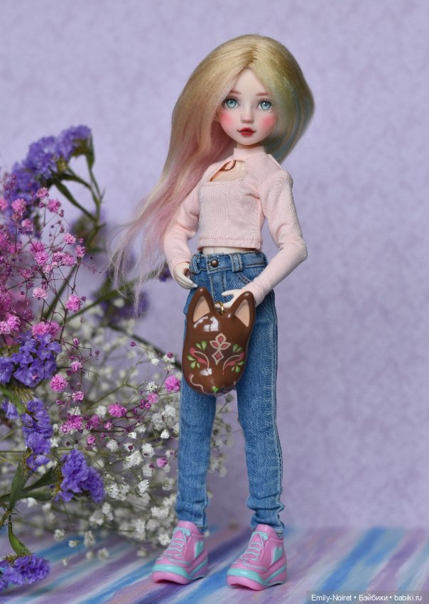 Девочка-весна — ООАК и репейнт игровых кукол: Bratz (фото 6)