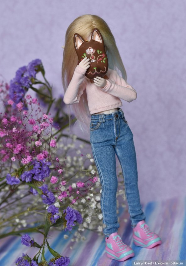 Девочка-весна — ООАК и репейнт игровых кукол: Bratz (фото 4)