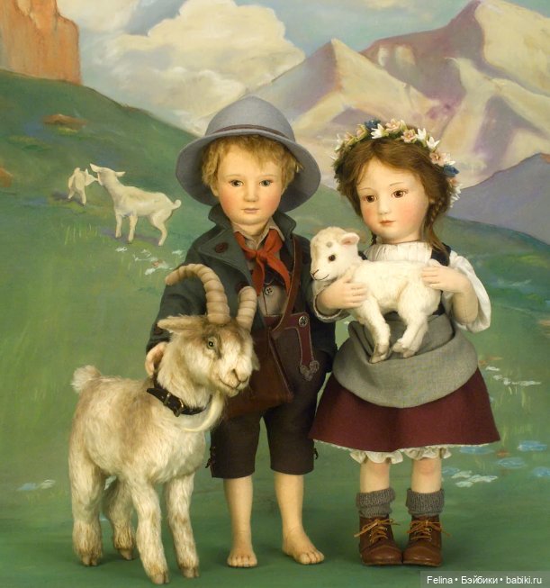 Девочка Хайди и в повести, и в куклах (фото 5)